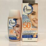 ضد آفتاب رنگی(بژروشن) پیکسل پوست چرب، جوشدار و مختلط Spf50 حجم 50 میلپ