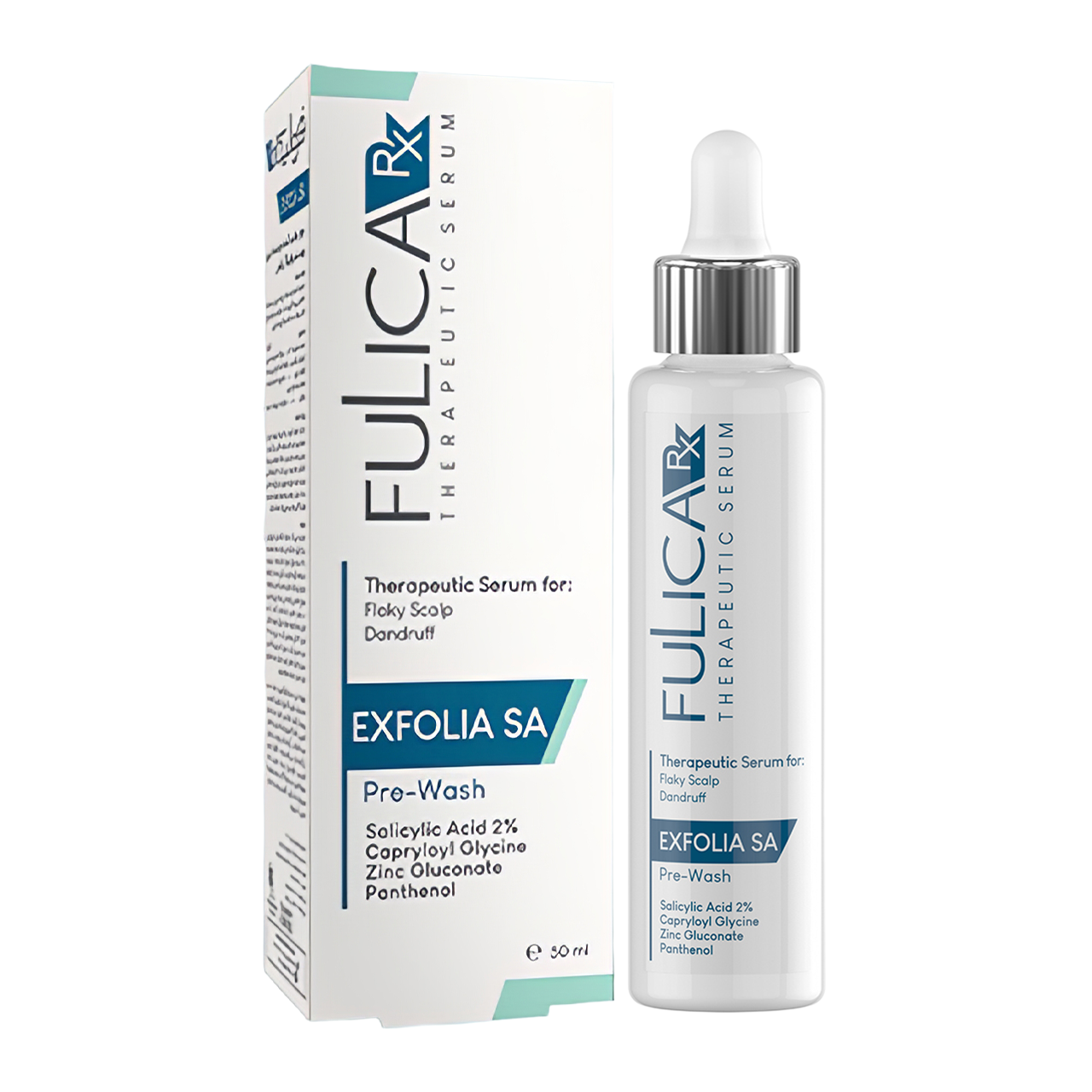 Fulica Rx Exfolia Sa Flaky Scalp Dandruff Serum