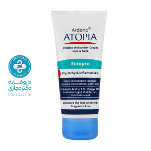 کرم مرطوب کننده صورت و گردن آتوپیا آردن مناسب پوست خیلی خشک ۵۰ میلی لیتر