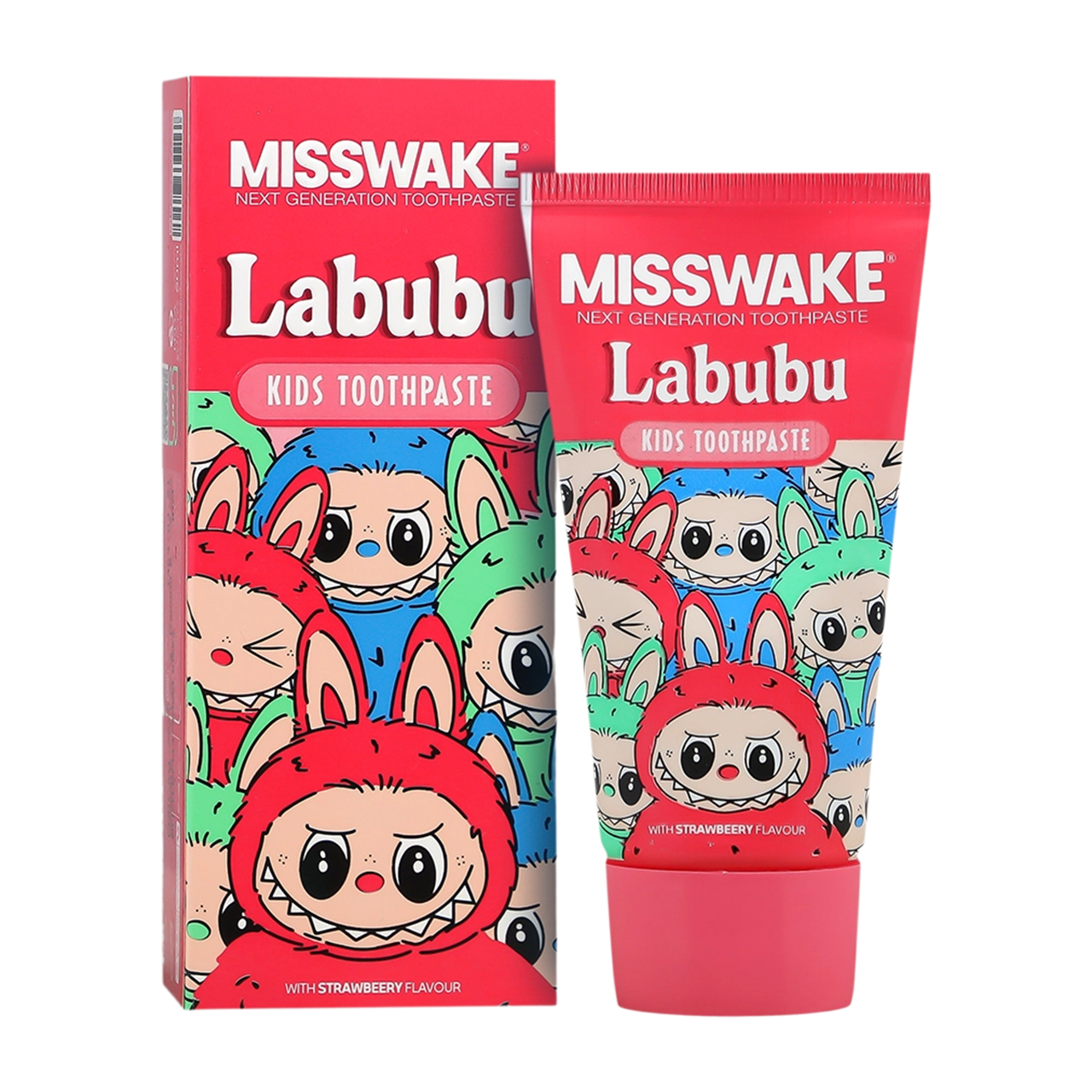 خمیر دندان لبوبو قرمز میسویک | خمیر دندان کودک با فلوراید ملایم | داروخانه دکتر حجازی