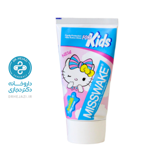 خمیر دندان ژلهای کودک میسویک طرح کیتی با رایحه توت فرنگی